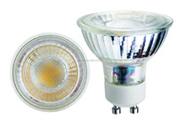 Projecteur LED AC230V PAR16 Valeur GU10/5W (50W) Projecteur à corps en verre 400 lm