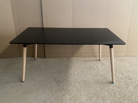 Table de salle à manger rectangulaire de style nordique moderne et luxueux, blanche, italienne, longue, 120x80cm, plateau en MDF, pour restaurant