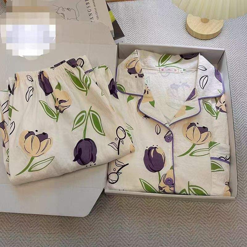 Tulipe de coton nuage double long