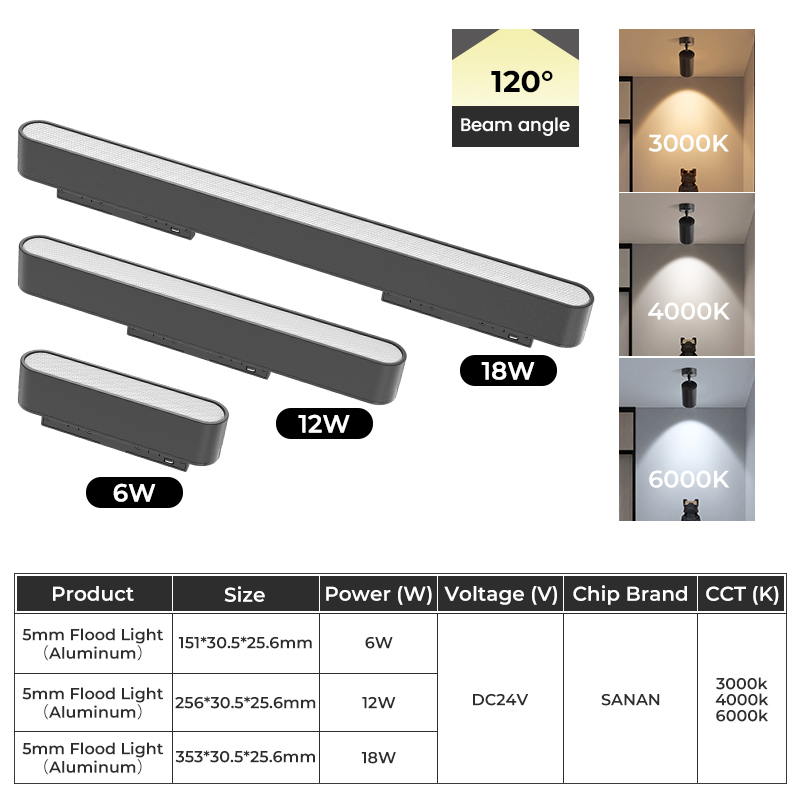 5mm Flood Light