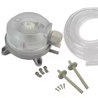 Pressostat différentiel micro 24V 20-200Pa pour capteur d'air/gaz, utilisation en alarme de ventilation CVC et de conduits filtrants