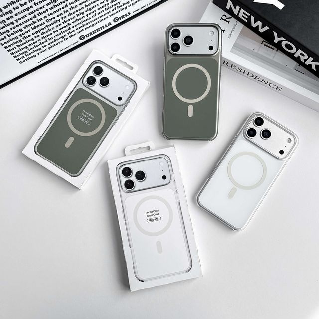 Wholesale Compatible iPhone 17 Pro Max Phone Case with Touch Button Full Coverage Protection Shockproof Case for Iphone 17 air