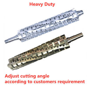 Woodworking Planer Machinery Thicknesser Tools Customized Steel Cutterhead <b>Roller</b> Timber Workshop Helical Cutter Head - Product Image 3