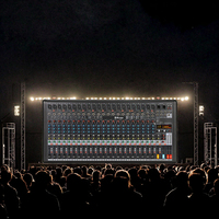 Console de mixage audio DJ GMK A24 à bas prix, connectivité d'enregistrement USB, mixeur audio professionnel