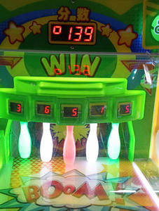 Vente à bas prix : Machine de récompense interactive Little Bear Bowing d'occasion, console d'arcade <span class=keywords><strong>pour</strong></span> enfants avec éclairage LED, jeux à monnayeur - Product Image 5