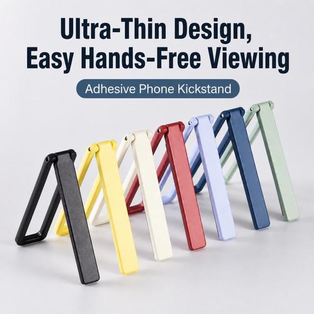 Factory Price Self-adhesive Ultra Thin Foldable Mobile Phone Holder