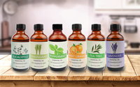 Kit d'Huiles Essentielles Pures d'Aromathérapie Biologiques pour Diffuseur – Coffret de 12 Huiles Pures de 10ml