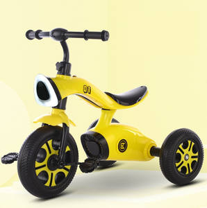 モデル新しい人気のスタイル調節可能なシート安全赤ちゃん三輪車子供三輪車1-3歳 - Product Image 3