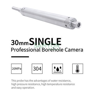 Impermeable 30mmS al aire libre pozos subacuáticos profundos cámara de inspección de tuberías Sonda de pozo conveniente CCD de acero inoxidable - Product Image 4