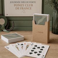 Cartes à jouer promotionnelles personnalisées, jeu de cartes en papier et emballage de marque pour événements et marketing B2B