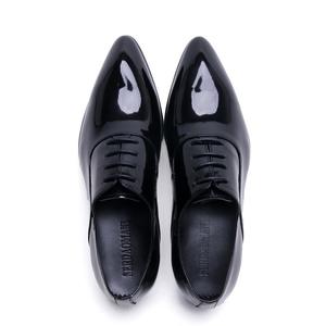 Zapatos Casuales de Negocios para Hombre, de Cuero Genuino, Suaves, Formales, Oxford, Transpirables, Impermeables, con Cordones, a la Moda, EVERGREEN - Product Image 2