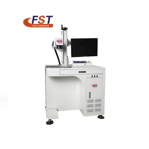 Giá Máy Khắc Laser Sợi Kim Loại Và Phi Kim Loại 20W 30W 50W 100W Tủ Kín Kiểu Mới Giá Rẻ Trung Quốc