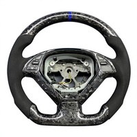 Volant sport en fibre de carbone forgé violet pour Infinit/i G37 FX35 Q50 Q60 2007-2013 Design intérieur unique