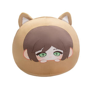 Coussin rond en tissu à motif papillon rouge, personnage de <span class=keywords><strong>la</strong></span> Cinquième Personnalité, avec pendentif Jardinier, Poupée Psychologue, Pêcheur, Millet, Acrobatique - Product Image 5