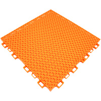 Dalles de sol modulaires à emboîtement pour ateliers multisports en extérieur, pour basketball, tennis, futsal, qualité professionnelle