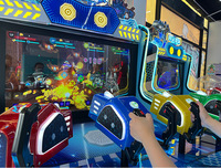 Simulateur de tir LCD 4 joueurs 65 pouces Jeu vidéo Arcade Amusement Machine Jeu de tir Divertissement pour enfants