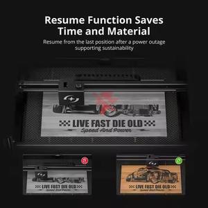 Máquina de Corte Láser CO2 Yeelaser <span class=keywords><strong>Atom</strong></span> K60 Hurricane 55W Nueva con WiFi y Enfoque Automático para Madera Contrachapada, Cuero, Madera, Goma, Vidrio, MDF y Piedra - Product Image 6