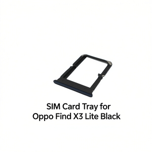 Bandeja para tarjeta SIM para Oppo Find X3 Lite Negro - Product Image 2