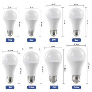 Bombillas LED E27 B22, Focos LED de 5W 7W 9W 12W 15W 18W 24W, Material para Bombillas LED SKD, Fabricante Mayorista de Bombillas LED - Product Image 3