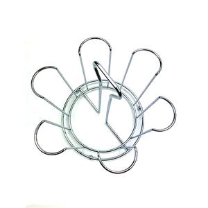 Escurridor <span class=keywords><strong>de</strong></span> tazas <span class=keywords><strong>de</strong></span> hierro <span class=keywords><strong>para</strong></span> cocina, soporte <span class=keywords><strong>de</strong></span> vasos <span class=keywords><strong>de</strong></span> vidrio, estante <span class=keywords><strong>de</strong></span> Metal <span class=keywords><strong>para</strong></span> árbol, 6 unidades - Product Image 2