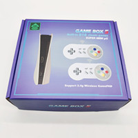 Consola de Videojuegos Retro Portátil P5-818A de 8 Bits con 500 Juegos Retro Integrados para Conexión de TV AV