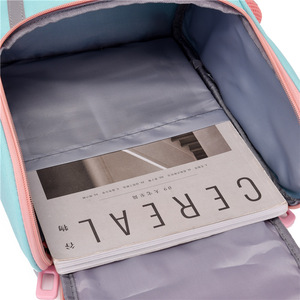 Nouveau style de sac <span class=keywords><strong>d</strong></span>'école pour enfants avec protection de dos imprimée de dessins animés, cartable mignon pour garçons et filles - Product Image 2