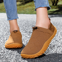Chaussures d'été d'extérieur transfrontalières, grande taille, à bout large, solides, style pieds nus, pour couple, décontractées, fitness, sport