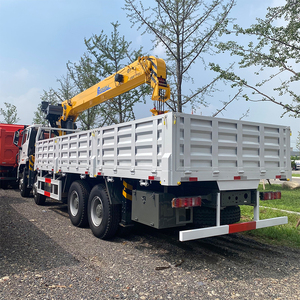 รถบรรทุกสินค้ามือสอง Sinotruk HOWO 6x4 10 ล้อ ใหม่ 371 แรงม้า 380 แรงม้า 400 แรงม้า พร้อมเครน 10-12 ตัน รถบรรทุกติดเครน ราคา - Product Image 6
