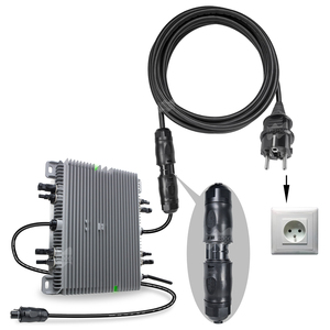 Câble d'extension solaire AC EU Plug vers BC01 de 2M/5M |   Câble micro-onduleur 3 conducteurs 14AWG 220V W754 - Product Image 2