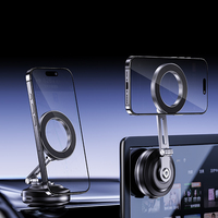 Support de Téléphone Magnétique de Voiture Boneruy X64 à Adsorption Sous Vide Universelle avec Rotation à 360 Degrés pour Écran de Portable