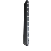 Lumières de DJ populaires Fat Beam 8 yeux 500mW Barre laser rouge avec 8 LED blanc chaud
