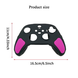 เคสซิลิโคนกันลื่นหลากสีสำหรับ <span class=keywords><strong>XBOX</strong></span> Series สำหรับคอนโทรลเลอร์ <span class=keywords><strong>XBOX</strong></span> S/X เคสยางป้องกันแบบนุ่มสำหรับ <span class=keywords><strong>XBOX</strong></span> - Product Image 6