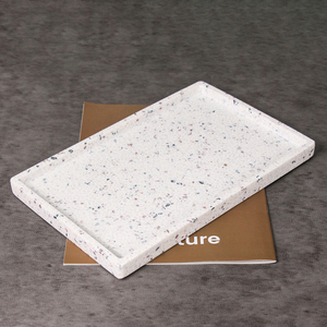 <span class=keywords><strong>Vassoio</strong></span> per Asciugamani <span class=keywords><strong>da</strong></span> Hotel, <span class=keywords><strong>Vassoio</strong></span> Moderno per Articoli <span class=keywords><strong>da</strong></span> <span class=keywords><strong>Toeletta</strong></span> e Accessori <span class=keywords><strong>da</strong></span> Bagno, <span class=keywords><strong>Vassoio</strong></span> di Benvenuto in Terrazzo - Product Image 2