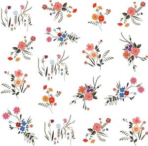 Mural Floral Romántico Colgante al por Mayor, <span class=keywords><strong>Papel</strong></span> Decorativo Personalizado con Rosas y Mariposas en Acuarela, Arte de Pared Impermeable para Dormitorio de Niña o Vestidor - Product Image 5