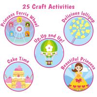 Jouet artisanal en papier découpé pour filles, thème princesse, cadeau pour enfants, tout-petits, kit d'activités pour développer les compétences en ciseaux