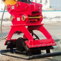 Mini-compacteur à plaques hydraulique pour excavatrice, 5-30 tonnes, 900 kg, plaque vibrante pour la construction routière, accessoire de compactage du sol, pompe