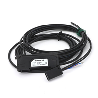 KRONZ Akıllı Amplifikatör BFH Fotoelektrik Sensör NPN PNP Dijital Ekran M8 Optik Fiber Sensör Endüstriyel Otomasyon Yüksek Hızlı