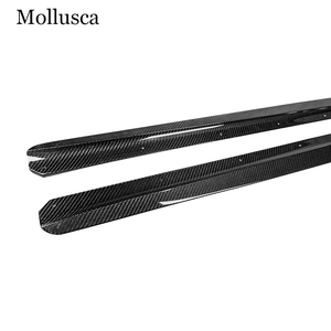 Faldones Laterales Estilo 3D de Fibra de Carbono Real para BMW Serie 2 M2 F87 Coupé, Alerones Laterales 2014-2020 - Product Image 5