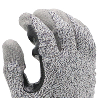 Gants de sécurité industriels flexibles MaxiTough avec revêtement en PU et patch NBR sur l'entrejambe, résistants aux coupures, antidérapants, conformes à la norme EN388