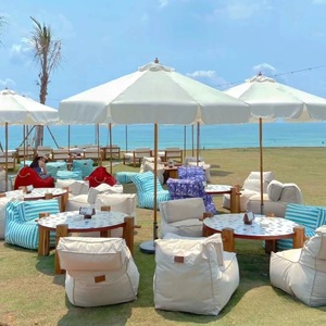 Waterproof Outdoor <b>Bean</b> <b>Bag</b> Lounger Chair Luxury Anti-UV Oxford Fabric Beanbag Lounge for Sandbeach - Product Image 5