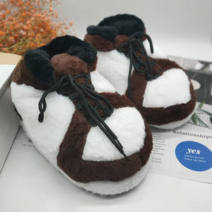 Zapatillas Deportivas Afelpadas al por Mayor, Suela de Goma Antideslizante, Zapatillas de Algodón Afelpado - Product Image 2