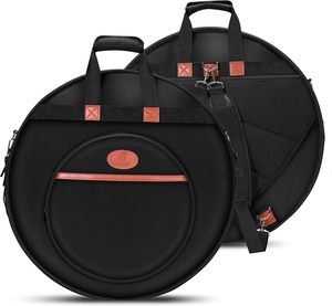 Free sample Cymbal Gig Bag with <b>Carry</b> Handle and Shoulder <b>Straps</b> - Great for Dust-proof Storage - Product Image 1