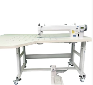 Automatic Heavy Duty Top and Bottom Feed Leather Long Arm Sewing <b>Machine</b> <b>Walking</b> Foot - Product Image 5