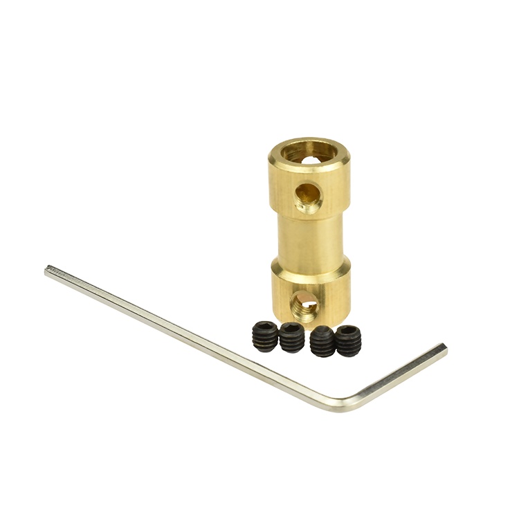 Мини латунный стержень вала Шпиндельный двигатель выходной вал муфта 3-3 3-4 3-5 3-6 4-4 4-5 4-6 5-5- 5-6 6-6 мм