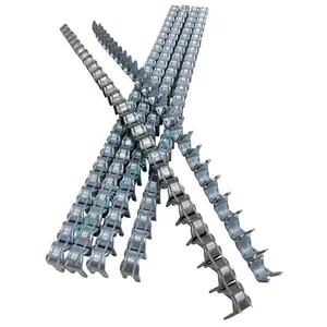 Clips de fil de fer barbelé galvanisés de prix d'usine de la Chine 1.5mm d'épaisseur CL-37 des clips de clinchage pour fil de rasoir
