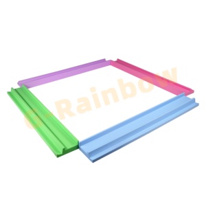 Soporte de madera artesanal para Mahjong, rosa, azul, verde, negro, blanco, para fichas de letras y números, y empujador de bloques de juego - Product Image 3