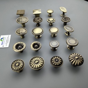 Bouton <span class=keywords><strong>de</strong></span> meuble <span class=keywords><strong>de</strong></span> cuisine en alliage <span class=keywords><strong>de</strong></span> Zinc, 1 pièce, style Antique, économique - Product Image 3
