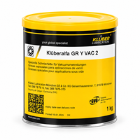 Kluber Kluberalfa GR Y VAC 2 PFPE PTFE Vacuum Grease NLGI 2 Evaporasi Rendah 250 ° Pelumas C untuk Peralatan Vakum 1kg