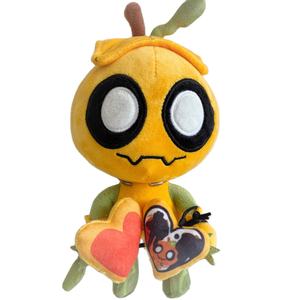 Peluche d'Halloween mignonne et chaude en forme de gourde, avec un matériau en peluche courte et un rembourrage en coton PP, jouet personnalisé de 31 à 50 cm - Product Image 1