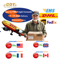 Agent d'expédition DDP Express par camion et rail, service porte-à-porte vers les États-Unis, le Canada, le Royaume-Uni et l'Italie